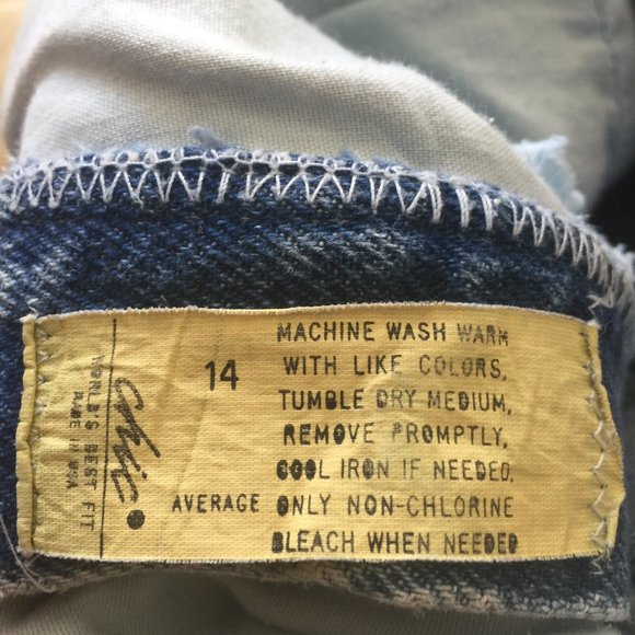Authentic 90s Vintage Jeans - Chic brand - Picture 5 of 6